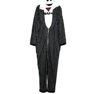 Disney Nightmare Before Christmas Jack Skellington Union Suit Size 40-42